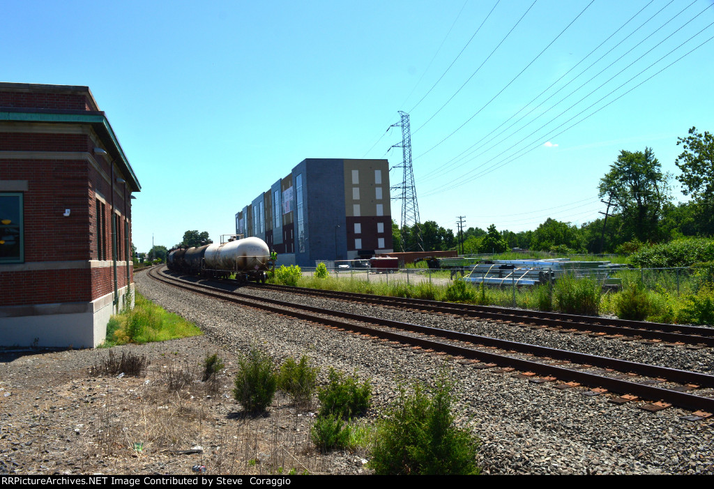 Passing between the Renovated Waiting Room and Self Storage facility